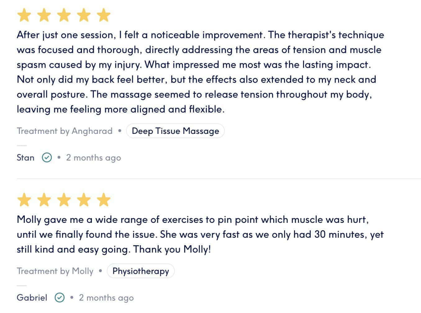 treatwell physio review