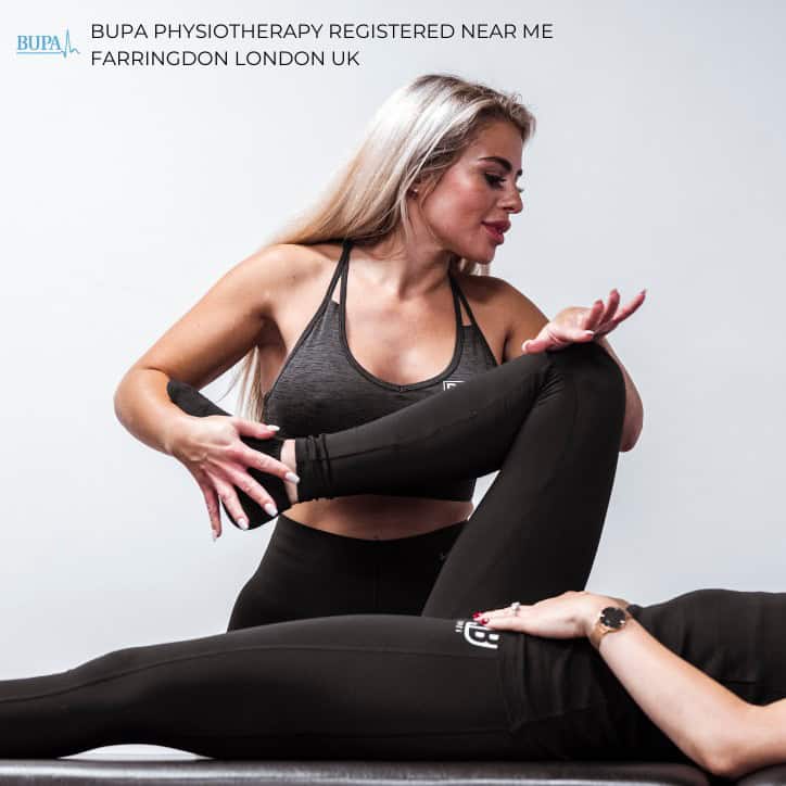 Bupa Physiotherapy Registered Near Me Farringdon EC1 London UK