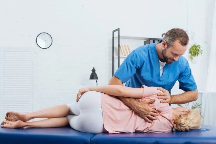 Body motion sports massage
