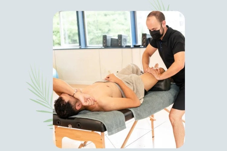 Meridian spa sports massage