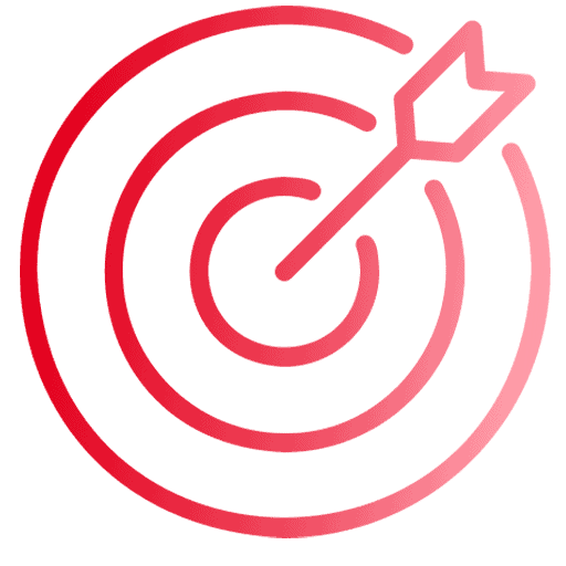 Target with arrow hitting centre